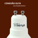 Ver imagem 6 de Lâmpada Ar70 Led 4,8w 2700k Branco Quente Gu10 Bivolt