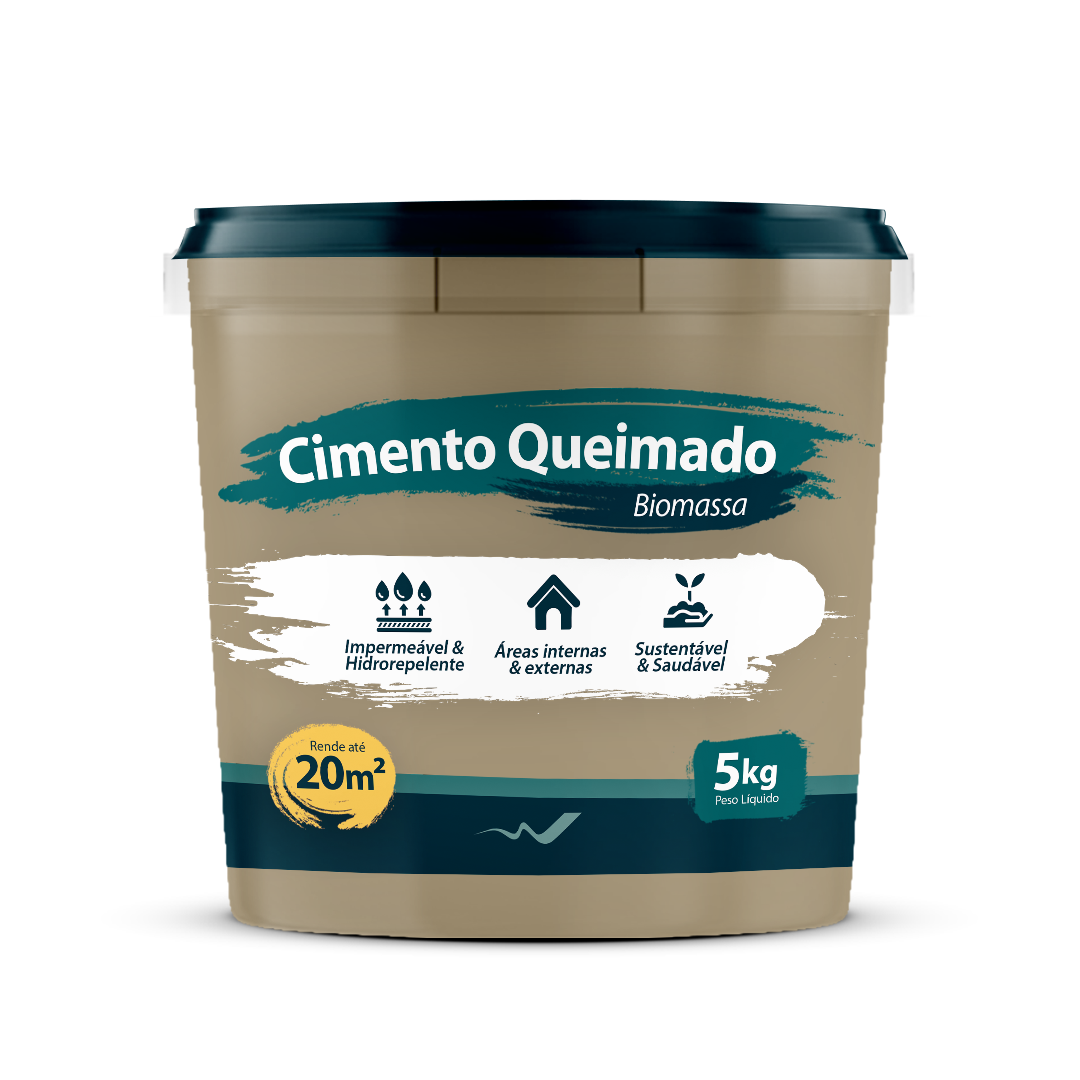 Cimento Queimado 5kg (arenito) - Biomassa do Brasil