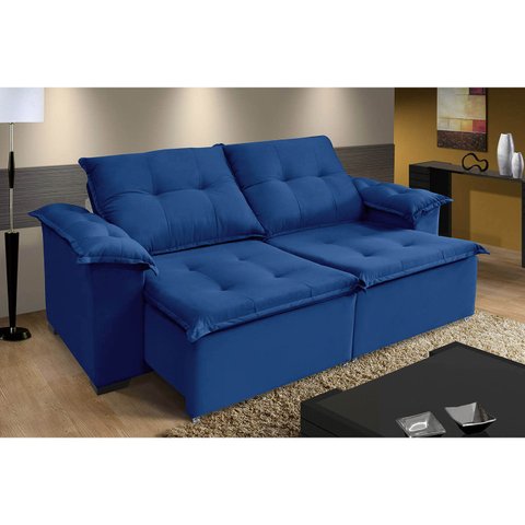 Sofá Berlin 5 Lugares 2,50cm - de Casa Décor e Estofados.