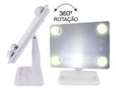 Ver imagem 3 de Espelho para Maquiagem Vivitar Vanity Mirror com Iluminação Por LED e Rotação 360° Branca
