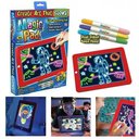 Ver imagem 5 de Lousa Magica de Desenhos 30 Atividades Neon 3D LED Quadro Iluminado Infantil Kit Completo 3 Canetas