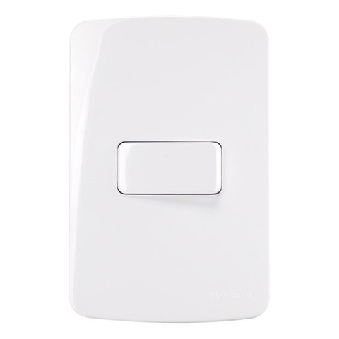 Linha Sleek Conjunto 4×2 Interruptor Simples Moderno 10a 250v Excelente Acabamento