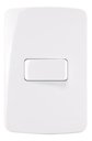Ver imagem 1 de Linha Sleek Conjunto 4×2 Interruptor Simples Moderno 10a 250v Excelente Acabamento