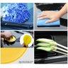 Kit Limpeza Carro Luva Flanela Microfibra Pincel Escova Roda - 4