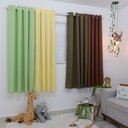 Ver imagem 2 de Cortina Sala/quarto Safari 600x180 Colorida para Varão