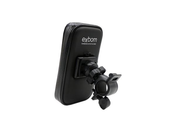 SUPORTE BICICLETA/MOTO SMARTPHONE/GPS ATÉ 6,3" ZIPER EXBOM SP-C20L - 2