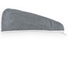 Touca para Cabelo Dupla Face Power Sec Antifrizz 28x64cm - Catran Cinza Escuro - 1