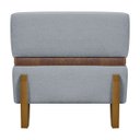 Ver imagem 5 de Puff Recamier Kodama para Cama de Solteiro 100cm Bouclé Cores Pé Castanho