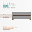 Ver mais imagens de Puff Recamier Kodama 100 Cm para Sala Quarto Pé de Cama Hall de Entrada Bouclé Premium Luxo