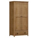 Ver imagem 4 de Conjunto 2 Peças Escrivaninha C 2 Gavetas e Armário 2 Portas 100% Madeira Maciça - LinhaTopázio Freijó