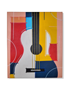 Ver imagem 2 de Mini Quadro Decorativo Violão Figurativo Medindo 30x25cm
