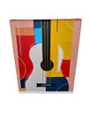Ver imagem 6 de Mini Quadro Decorativo Violão Figurativo Medindo 30x25cm