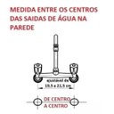 Ver imagem 2 de 4258 C81 Torneira Misturador Bica Móvel em Metal Cromado para Parede de Cozinha