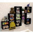 Ver imagem 3 de Kit Infantil 4 Nichos Cubo com Prateleira Lema Kit Cubos Baby Espresso Móveis