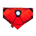 Ver imagem 2 de LENÇO PET HOMEM DE FERRO VERMELHA - G GG