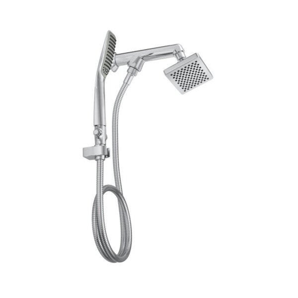 Chuveiro com Desviador Flex Retangular Cromado 1965.C -Deca - 2