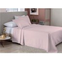 Ver imagem 1 de Jogo de Cama Casal Neo Essencial 180 fios 100%Algodão 4Peças Cor: Rose