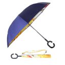 Ver imagem 3 de Guarda Chuva Pequeno Abre e Fecha Invertido Contrário 1 LQ-608P1