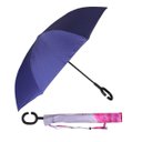 Ver imagem 3 de Guarda Chuva Pequeno Abre e Fecha Invertido Contrário 15 LQ-608P15