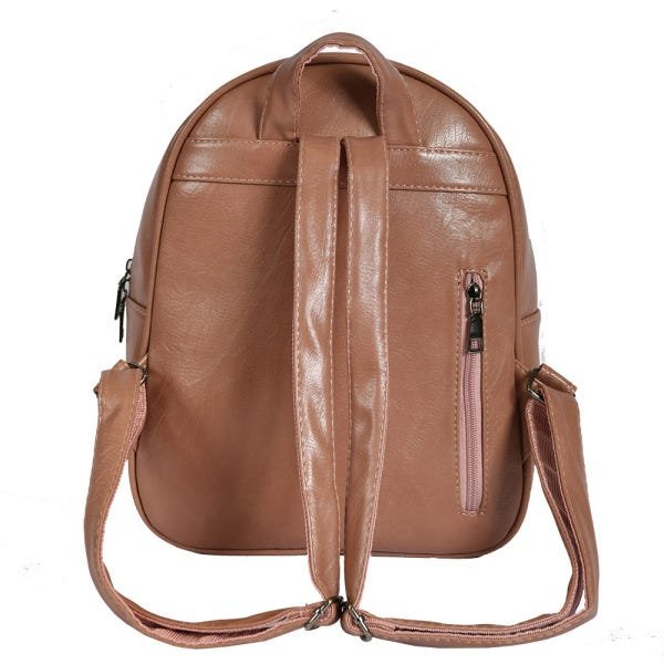 MOCHILA SANTINO MEDIA PU COLORS FEMININA REF: SANSAB288U01 - UN - Nude - 2