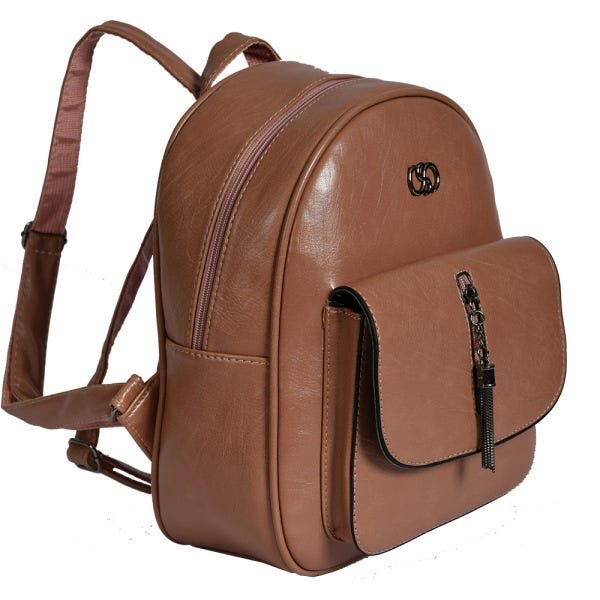 MOCHILA SANTINO MEDIA PU COLORS FEMININA REF: SANSAB288U01 - UN - Nude - 1