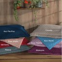 Ver imagem 1 de Porta Travesseiro Plush Inove Liso 55 x 80 cm Azul Pacifico Hedrons