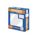 Ver imagem 4 de Armário Banheiro Pequeno Branco Metasul