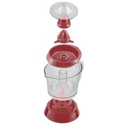 Espremedor de Frutas Bellagio 350 Bef350v Super Turbo 35w Britânia Vermelho com Jarra 1,5l 220v - 4