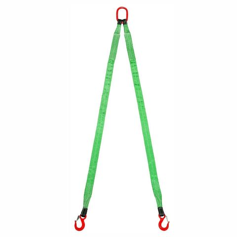 Cinta Elevação de Carga Leg 2 Pernas - 2.8 Ton X 3 Mts de Comprimento - Fator Seg: 4:1 - Largura 60m