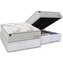 Ver imagem 2 de Cama Box Baú Crc King +Colchão Molas Boutique Ortobom 193