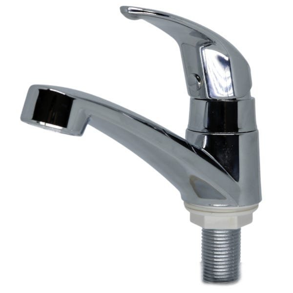 Kit com 10 Torneiras para Banheiro Lavabo Abs Cromada Monocomando - 1
