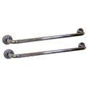 Ver imagem 1 de Barra Alça Apoio Kit 2 Uni Aço Inox 50cm Acessibilidade Pcd Gestante Criança Gestante Banheiro Box C