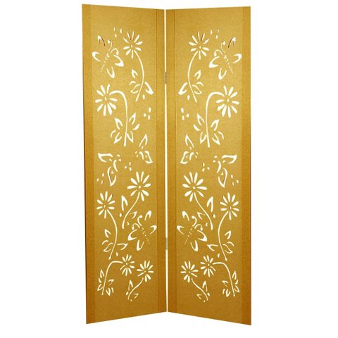 Biombo Margarida 2 Folhas sem Pezinhos
