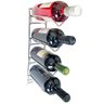 Conjunto de 4 Suportes 25cm para Taças e 2 Adegas de Parede para Vinho Duler Aço Cromado - 2
