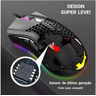 Mouse Gamer Led Rgb Optico com Fio 7 Botoes 7200 Dpi Knup - Kp-mu007 - 4