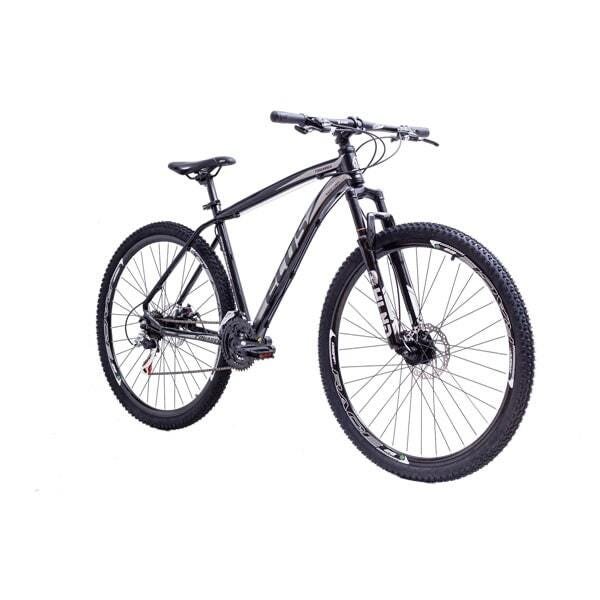 Bicicleta Aro 29 Ecos Touareg 24V Câmbios Shimano Freios A Disco Mecanico - Preto - 17 - 2