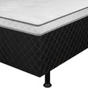 Ver imagem 4 de Cama Box Solteiro Conjugada Amira 88x188 Preto