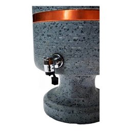 Filtro de Água de Pedra Sabão Torneira e Vela Completo 6 L São José Filtro 6 Litros - 2