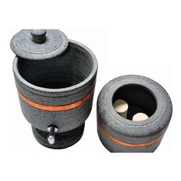Filtro de Água de Pedra Sabão Torneira e Vela Completo 6 L São José Filtro 6 Litros - 4