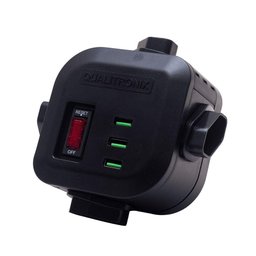 Filtro de Linha Torre 4 Tomadas + 3 Usb Bivolt Qualitronix - 1
