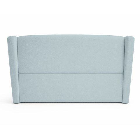Cabeceira de Cama Estofada Box 140 Cm Casal Padrão Decoração Virginia Boucle