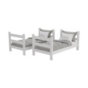 Ver imagem 3 de Beliche - Vira 2 Camas - Com Colchões Inclusos Dubai Multimóveis Vcr4158 Branco