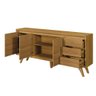 Buffet Vertex 3 Portas 3 Gavetas Naturalle - 3