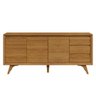 Buffet Vertex 3 Portas 3 Gavetas Naturalle - 1
