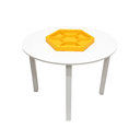 Ver imagem 1 de Mesa Escolar Infantil com Compartimento Central de Organização