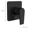 Acabamento Monocomando Chuveiro Level Black Matte Noir Deca - 4