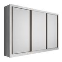 Ver imagem 3 de Guarda Roupa Casal 3 Portas 6 Gavetas Nápoli Minastex
