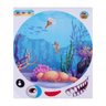 Happy Fishing Toys Peixe Feliz 3D Brinquedo Azul - 3