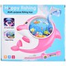 Brinquedo Azul Happy Fishing Toys Peixe Feliz 3d - 6