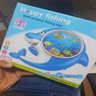 Brinquedo Azul Happy Fishing Toys Peixe Feliz 3d - 4